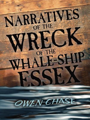 cover image of Narratives of the Wreck of the Whale-Ship Essex